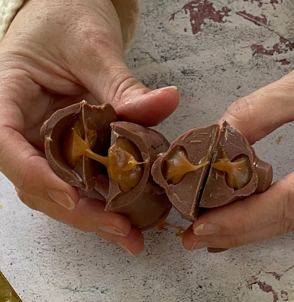 Caramel Filled Milk Chocolate Bunnies