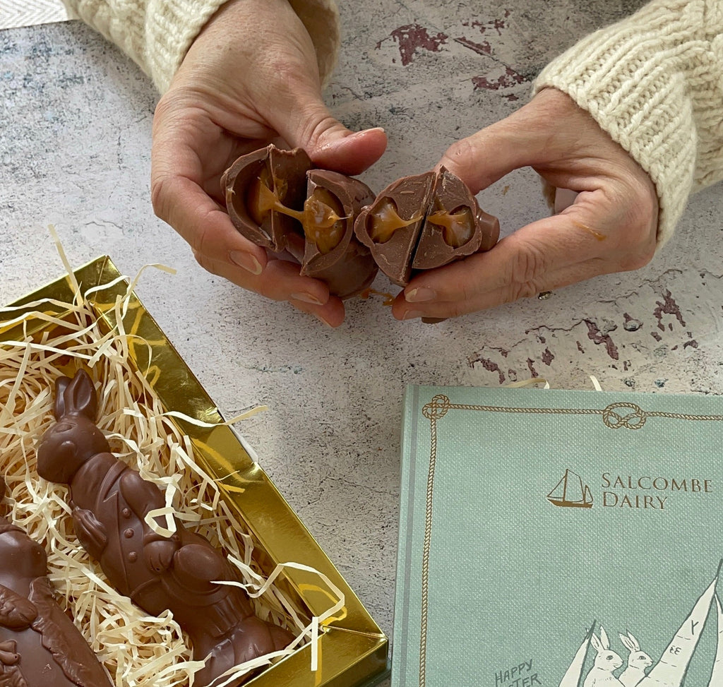 Caramel Filled Milk Chocolate Bunnies