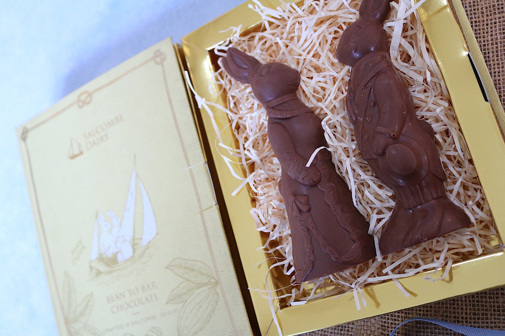 Caramel Filled Milk Chocolate Bunnies